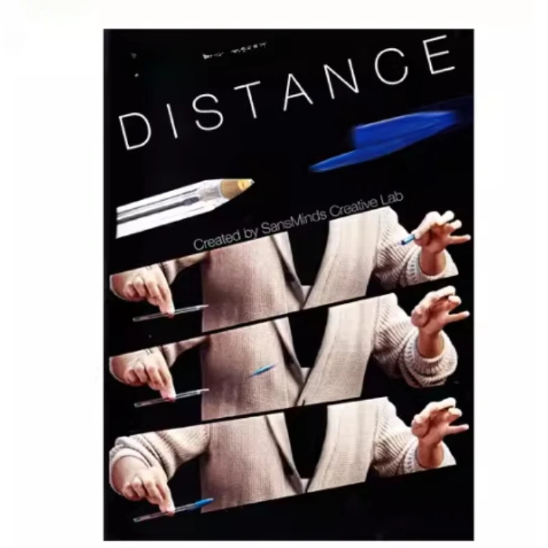 

Distance Gimmicks by SansMinds Creative Lab Close up Magic Tricks Illusions Card Magic Props Magician Street Stage Mentalism Fun