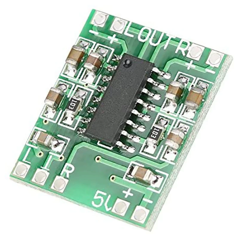 5-teilige digitale Leistungs verstärker platine, 2 x3w Typ d pam8403 Audio modul DC 5V Digital Audio Verstärker platinen modul