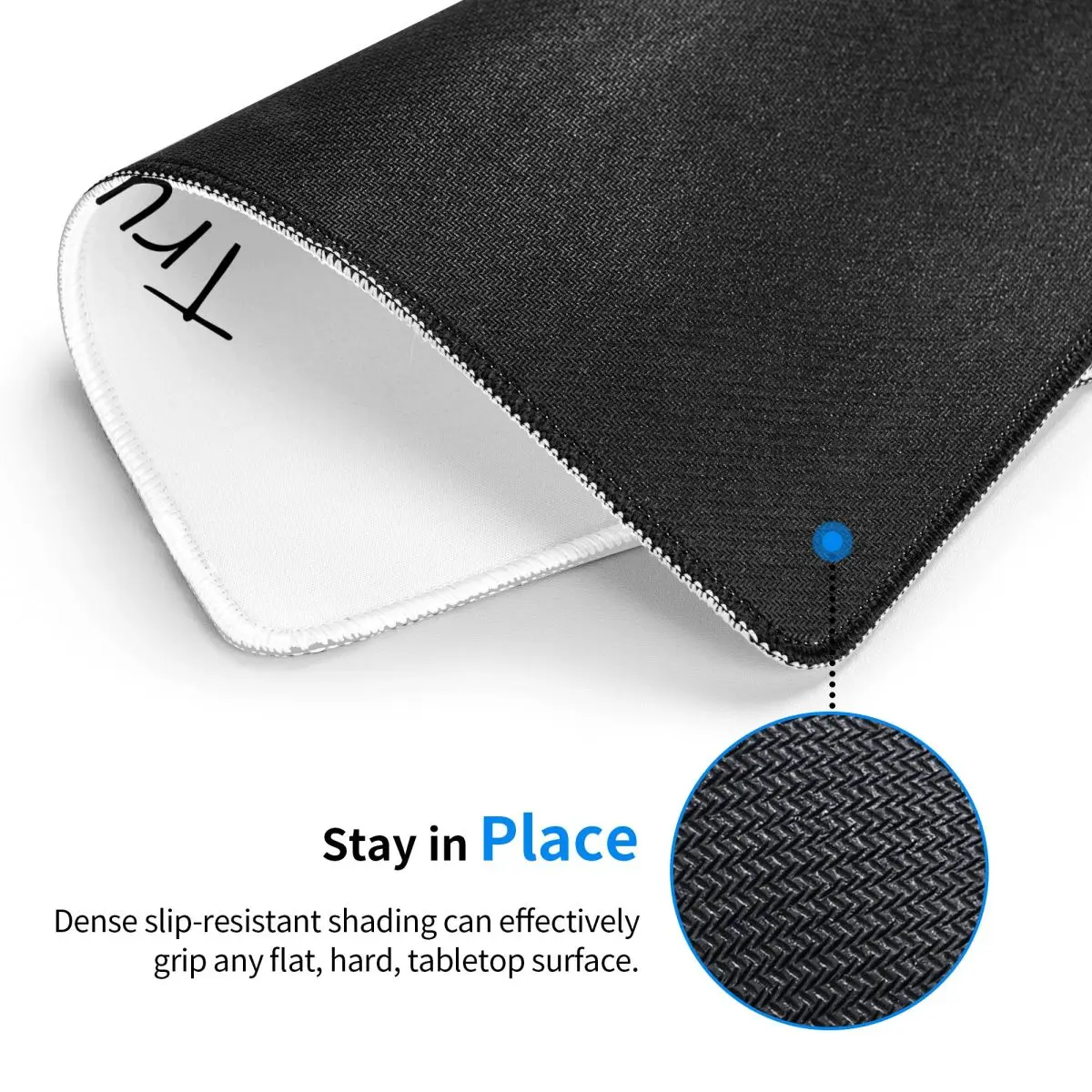 Trust Your Gut Feelings Mouse Pad Computer Keyboard Mouse Mat Gamer PC Desk Mat Office Accessories Table Mats