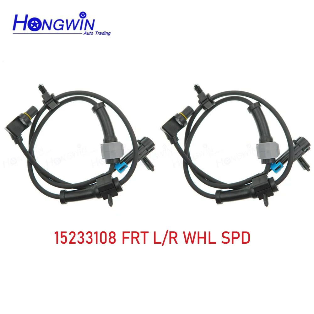 15037208,15112378,15112379 Front Right&Left ABS Wheel Speed Sensor For GMC Savana 1500/2500/3500 Yukon XL Cadillac Escalade