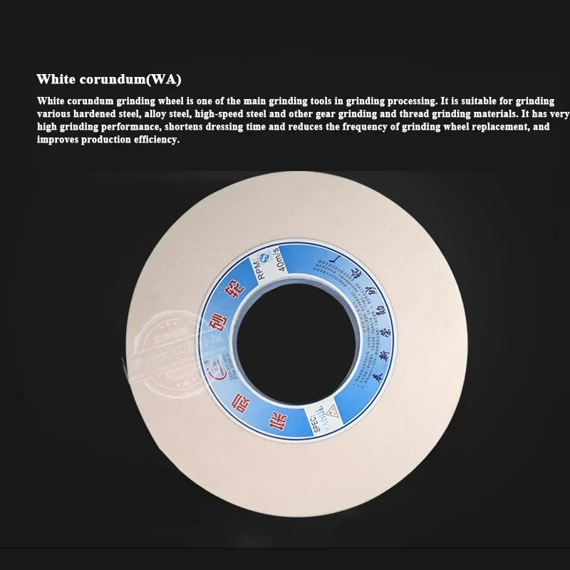 1PCS Large Size Ceramic flat grinding wheel 350*50*75mm Brown corundum/chrome corundum/white corundu/green silicon abrasive disc