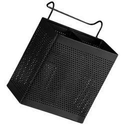 Haushalt Besteck Halter Utensil Trocknen Rack Küche Schwarz Essstäbchen Spülmaschine Korb Zubehör Halter Löffel Stehen