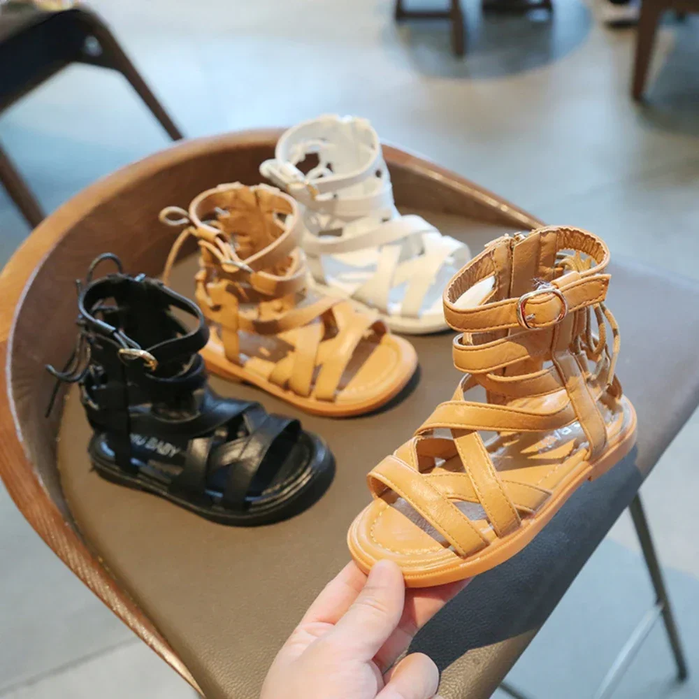 New Child Sandals for Girl Summer Kids Shoes Baby Girls Children Shoe Sandal Chaussures Enfant Fille Sandalen 2 To 8 Years