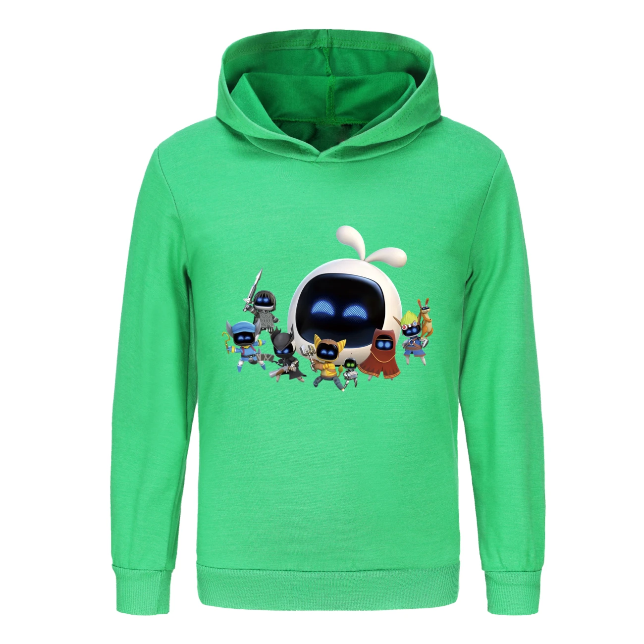 Anime Astro Bot Kids Sweatshirts Children Clothes Girls Game ASTROBOT Clothes Girls Boys Long Sleeve Tops Teenage Hooded Shirt