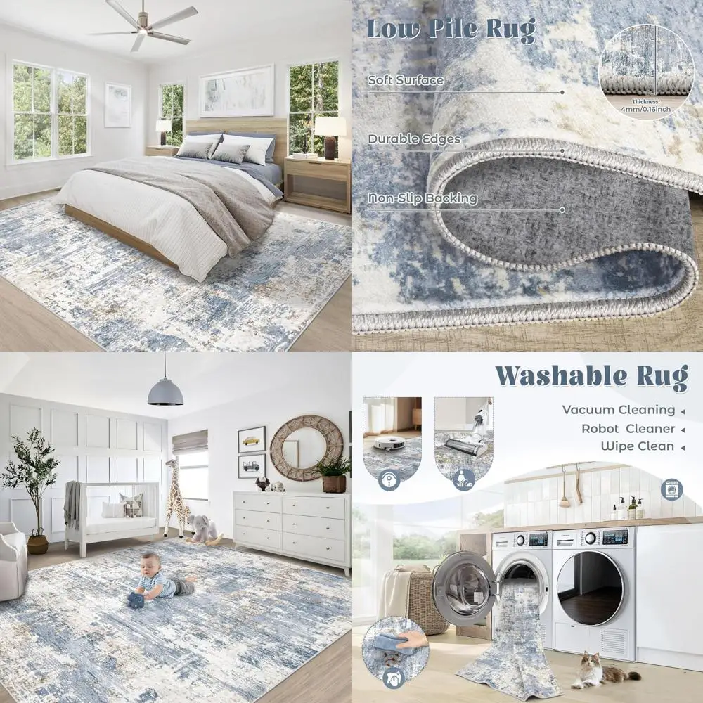 8X10 Washable Moder… - image