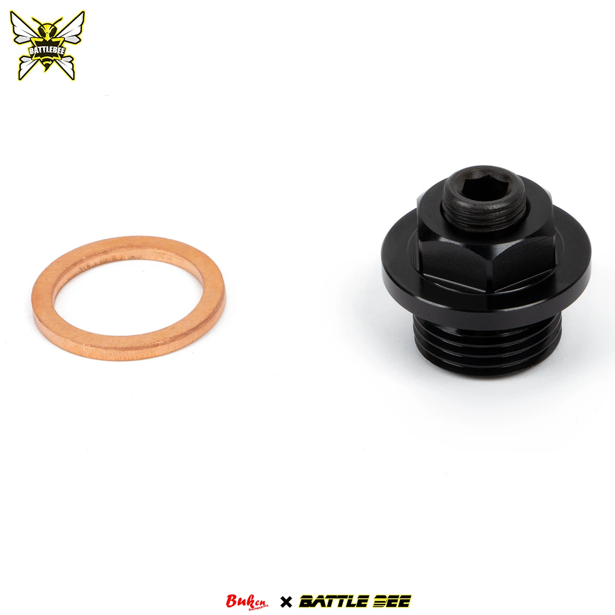 Battle Bee Practical Oil Temperature and Oil Pressure Port Adapter Fitting M18*1.5 to 1/8 NPT Swap Adapter Sensor Screw