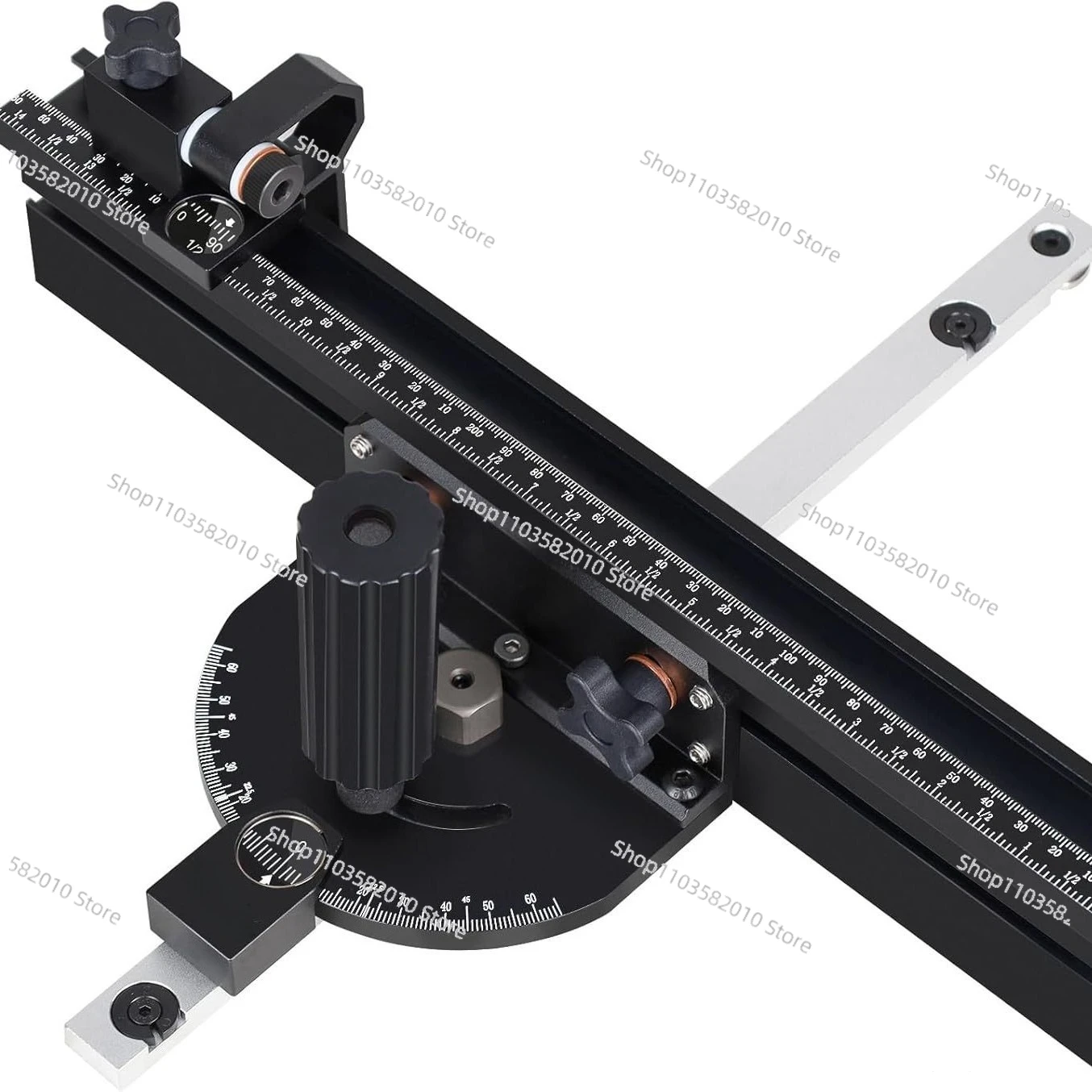 

Universal woodworking engraving machine guide push ruler, precision table saw miter gauge