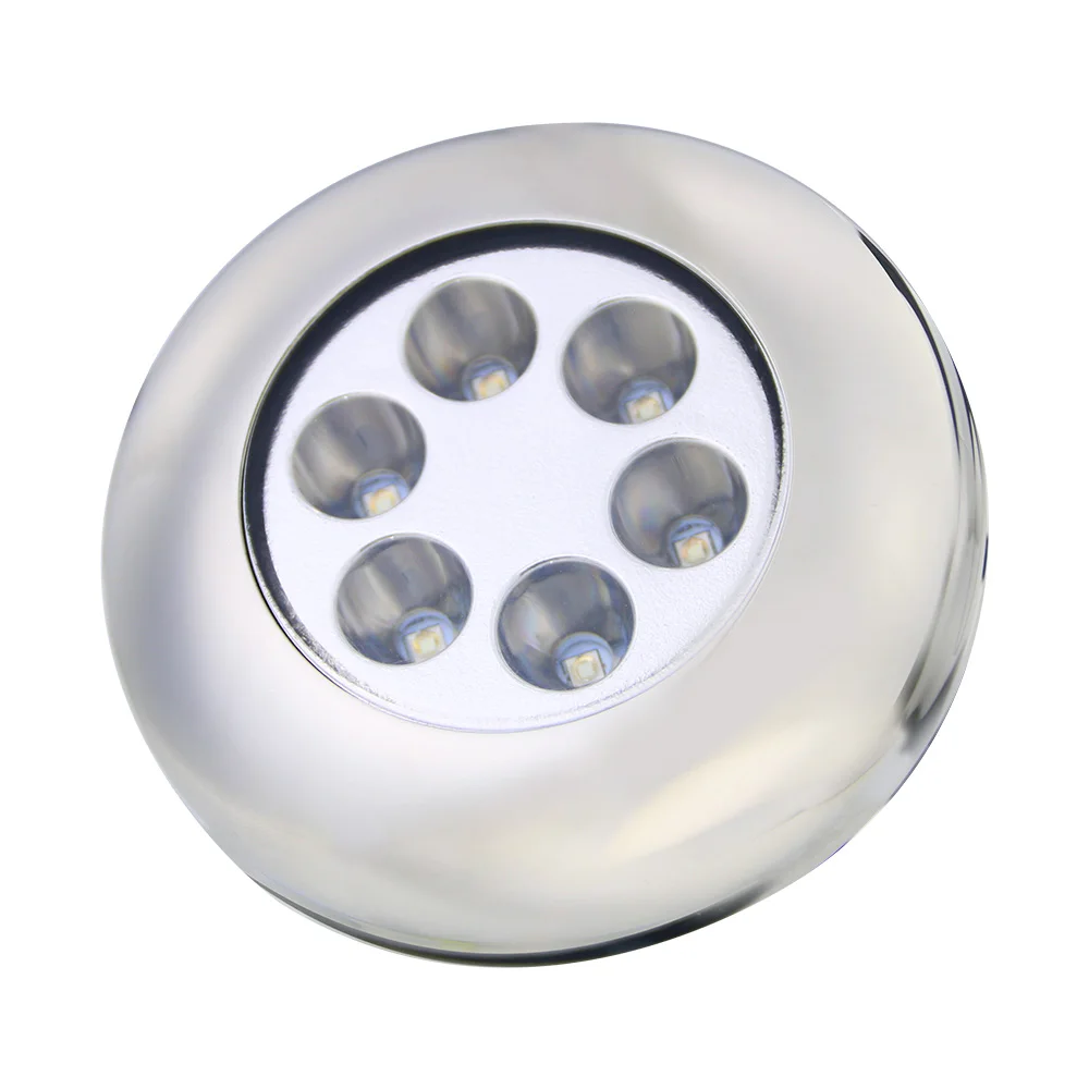 Stainless Steels 316 10-30VDC IP68 Waterproof Blue White Stainless Steels 316 Boat Led Underwater Lights