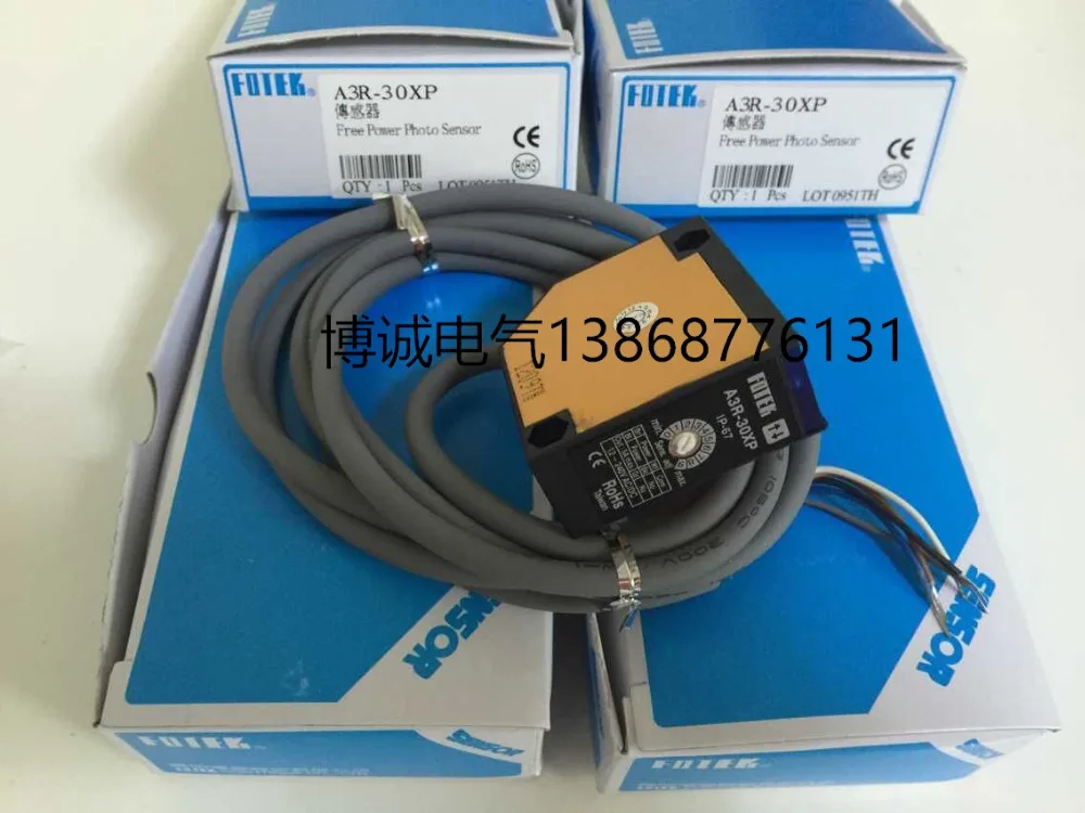 

FOTEK A3R-30XP A3R-2MXP A3R-1MXP IP67 Photoelectric Sensor Quality Assurance 100% New FREE POWER PHOTO SENSOR