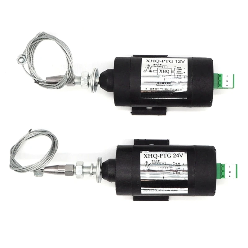 Intelligent Diesels Engine Shutoff Valves Supporting 12V and 24V Systems Suitable for Seamlessly Control and Management