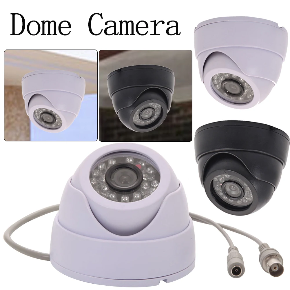 

1200TVL 24 LED IP Camera Night Vision Starlight Dome Camera Built-in 3.6mm Len Camera Monitor Video Security Surveillance Camera