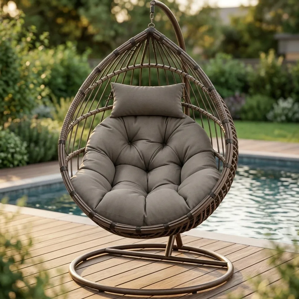 For Single Hanging Frames Padded Insert Hanging Chair Seat Pad For Reading And Resting Padded Hanging Chair Cover