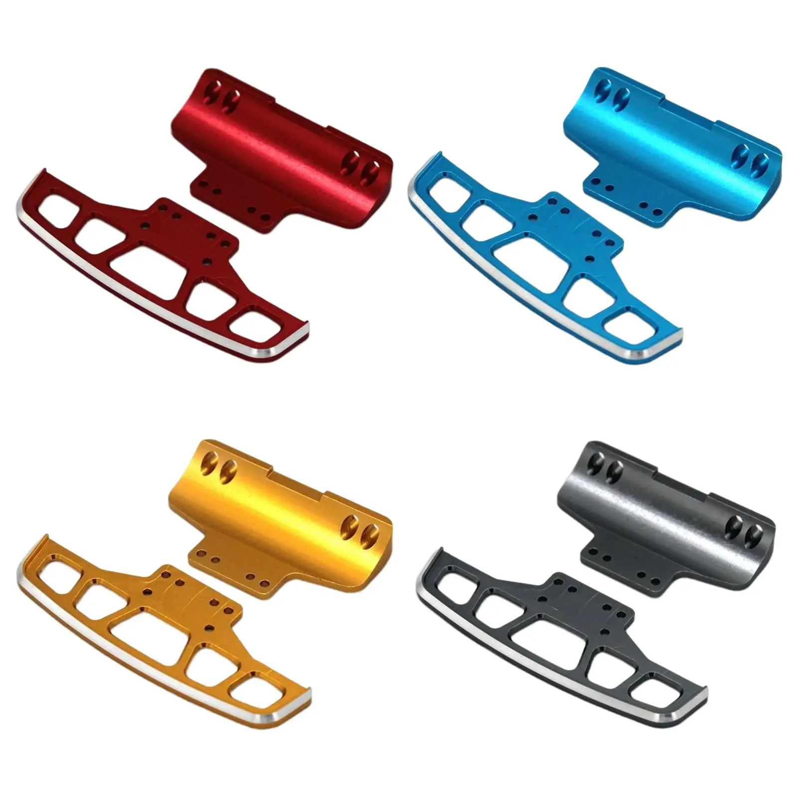 Metal Front and Rear Bumpers Spare Parts for Wltoys K989 DIY Accessory