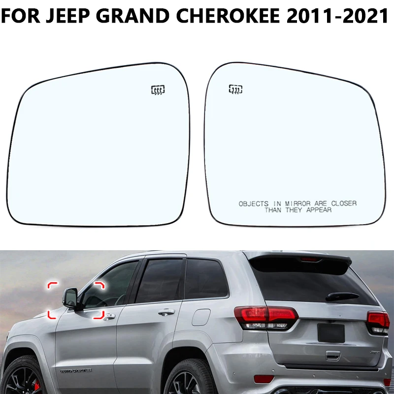 

Автомобильные аксессуары для зеркала заднего вида для Jeep Grand Cherokee 2011-2021 Для Dodge Durango 2014-2021 версия для США объектив с подогревом