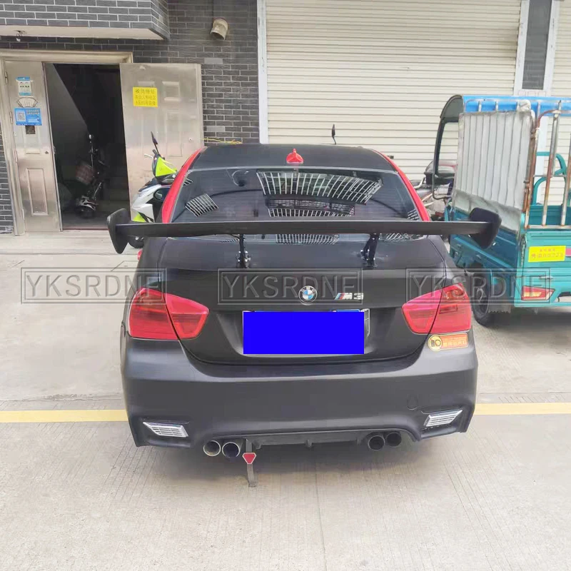 For BMW 1M M3 E82 E87 E90 E92 E93 F30 F10 Revozport Style GTS ABS Material Rear Spoiler Tail Trunk Wing Boot Molding