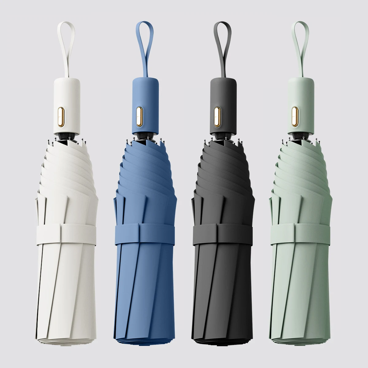 Mini Umbrella Folding Anti UV Rain Sun Umbrella Fashion Portable Windproof Light Women Men Children Parasol Umbrella