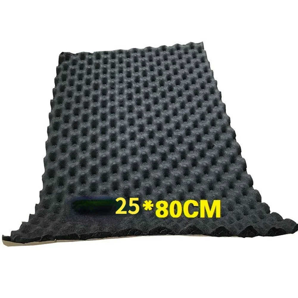 Cotone insonorizzato Soluzione fonoassorbente affidabile per auto Cotone fonoassorbente per targhe e porte (25 * 80 cm)