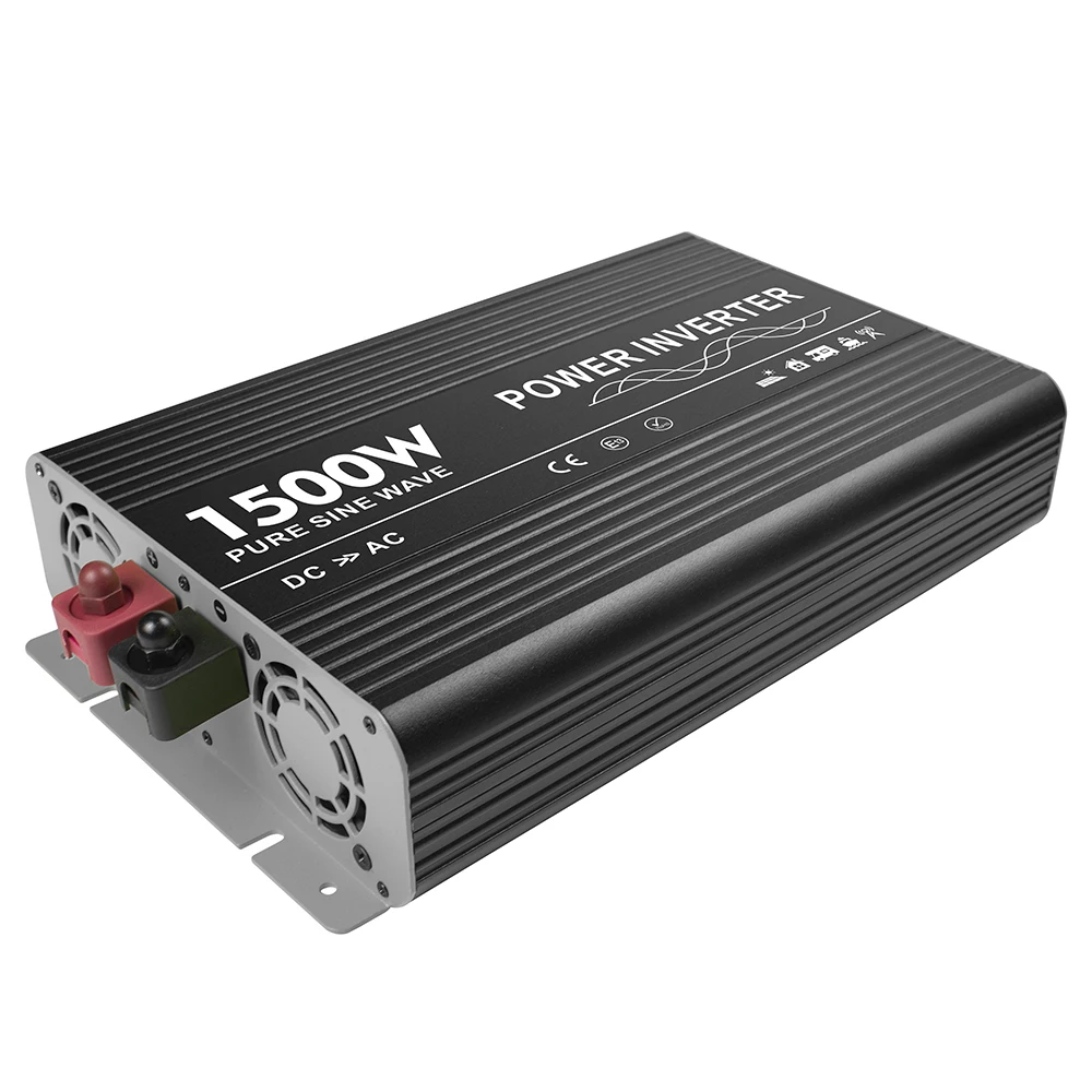 

12V DC to 110V 220V AC Pure Sine Wave Power Converter 1000W 3000W Inverter for Off-Grid 48V Battery System