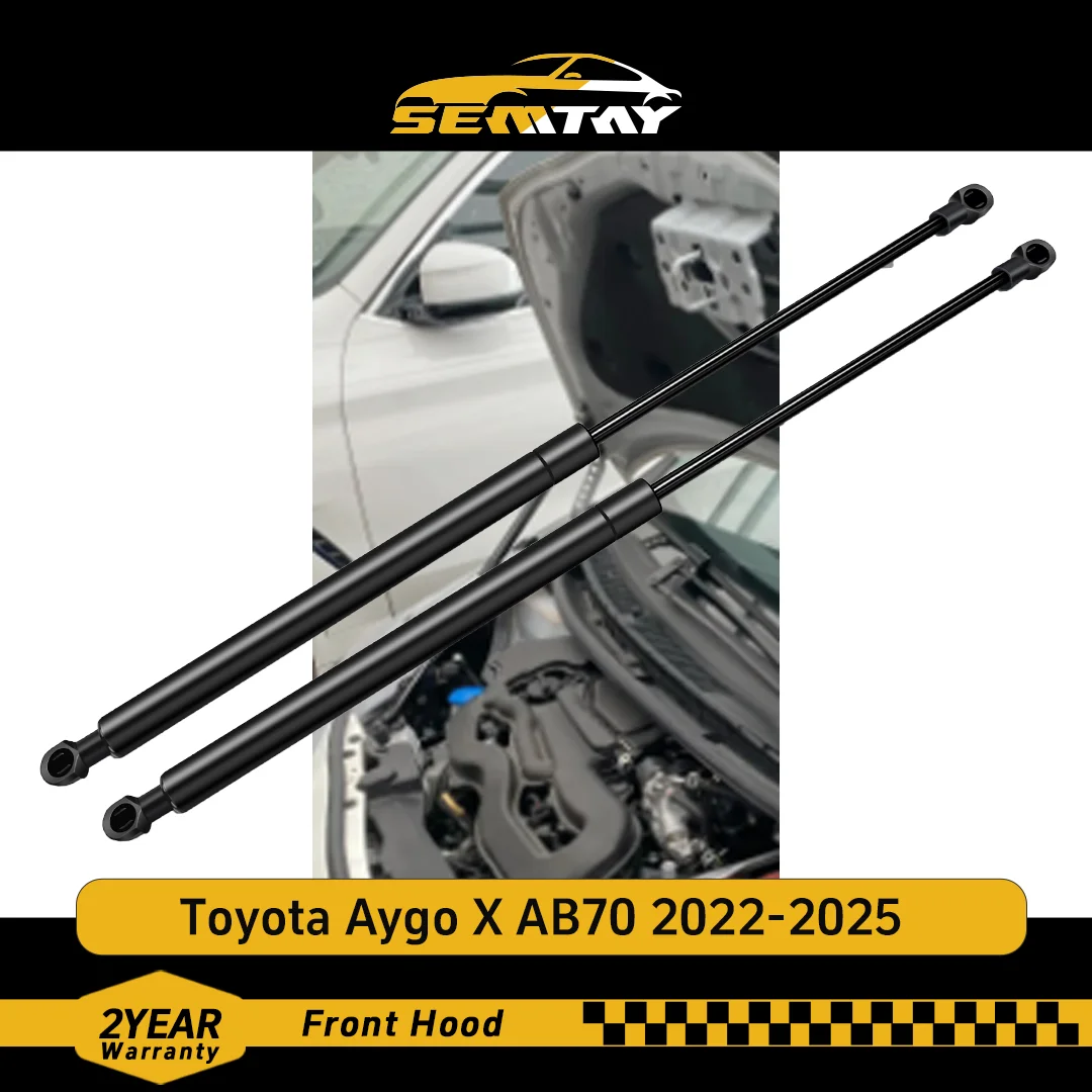 

Стойки капота SEMTAY для Toyota Aygo X AB70 2022-2025, вспомогательные пружинные амортизаторы для подъема капота, поддерживающие автомобильный аксессуар