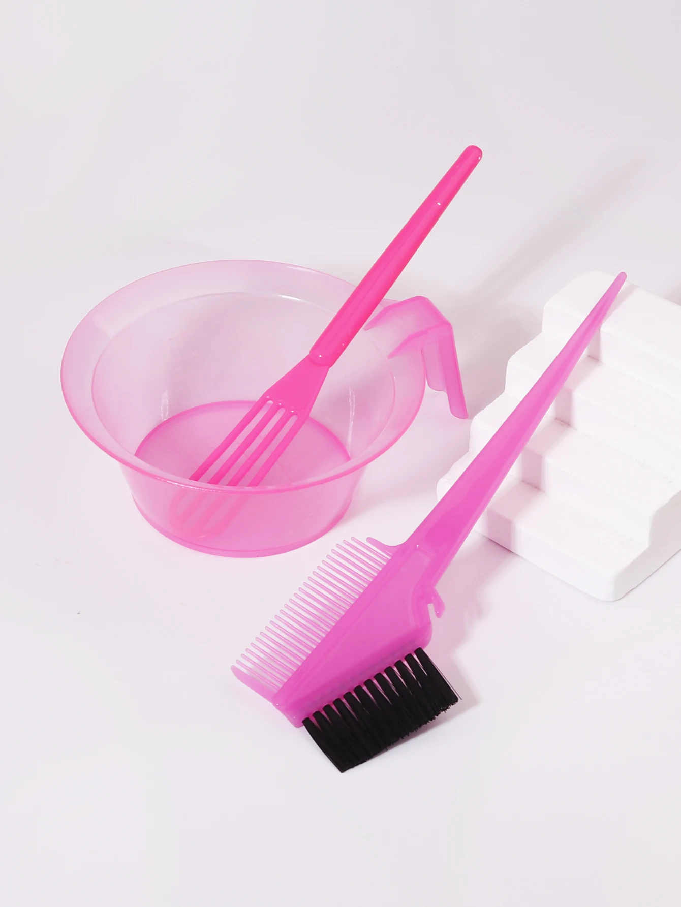 3-teiliges professionelles Haarfärbeset für den Salon, einschließlich Haarfärbeschale, Haarfärberührer und Haarfärbepinsel für Haar-Accessoires – Detail 6