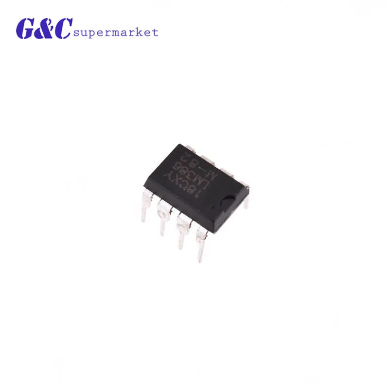 50Pcs/Lot LM386N-1 Low Voltage Audio Power Amplifier Chip LM386 LM386N LM 386N-1 DIP-8 AFA Circuit