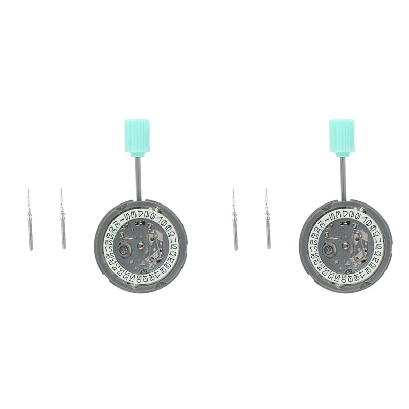 Eco-Friendly-2X NH05A NH05 Movement 3 Digit Calendar Movement Date Set High Accuracy Automatic Mechanical Watch Wrist Movement
