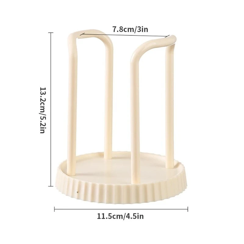 Household Disposable Paper Cup Holder - Desktop Storage Rack Dust-proof Cup Organizer for Living Room Dining Room & Office