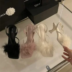 Flip Flops Platform Fashion Womens Shoes 2024 Female Sandal Clear Heels Corrective Luxury Girls Comfort Espadrilles Low High Sum