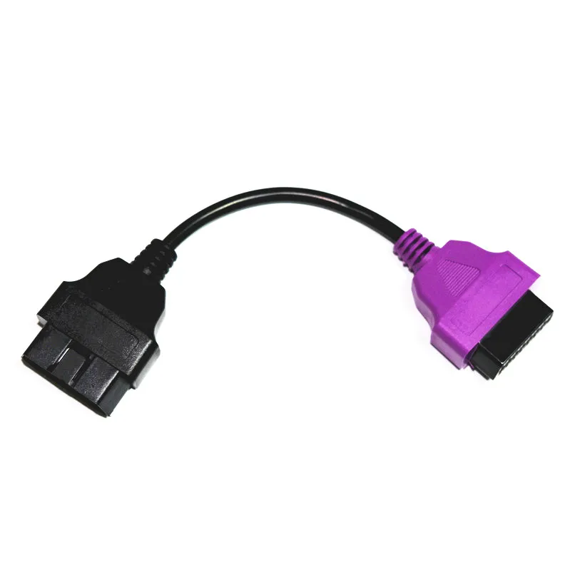

Factory Price Newest 6 Color for Fiat ECUScan Cable OBD2 Connector Diagnostic Adapter Cable Multiecuscan