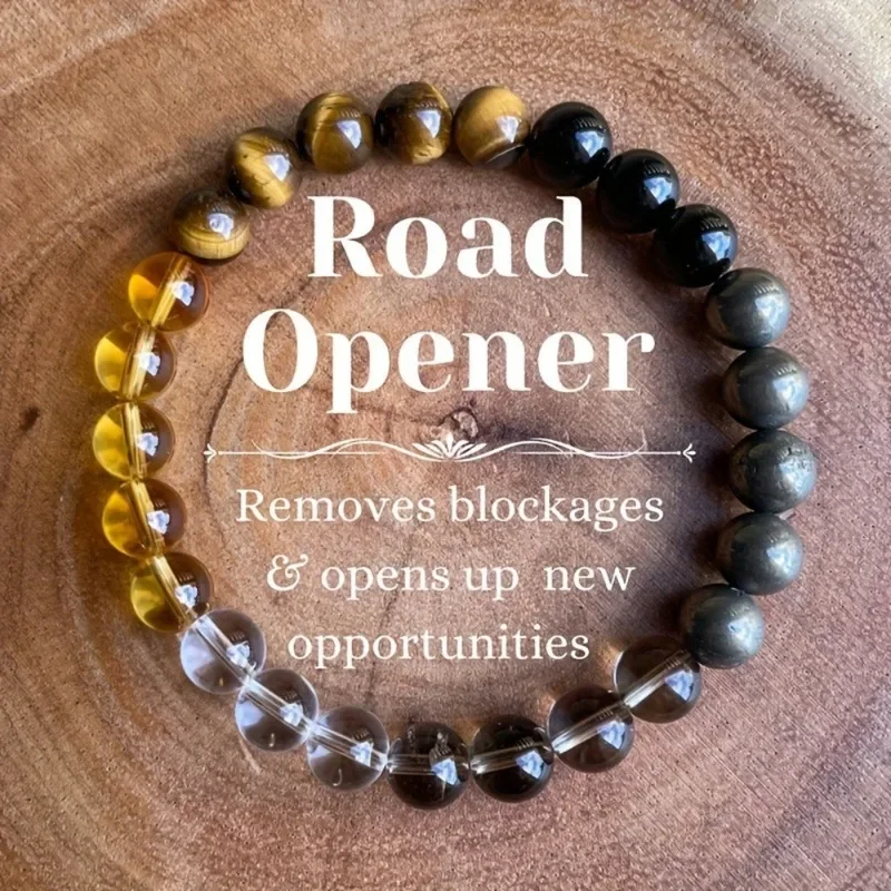 Classic Natural Stone Wealth Love Lucky Bracelet for Men and Women Fashion Original Stone Beading Creative Strings Jewelry