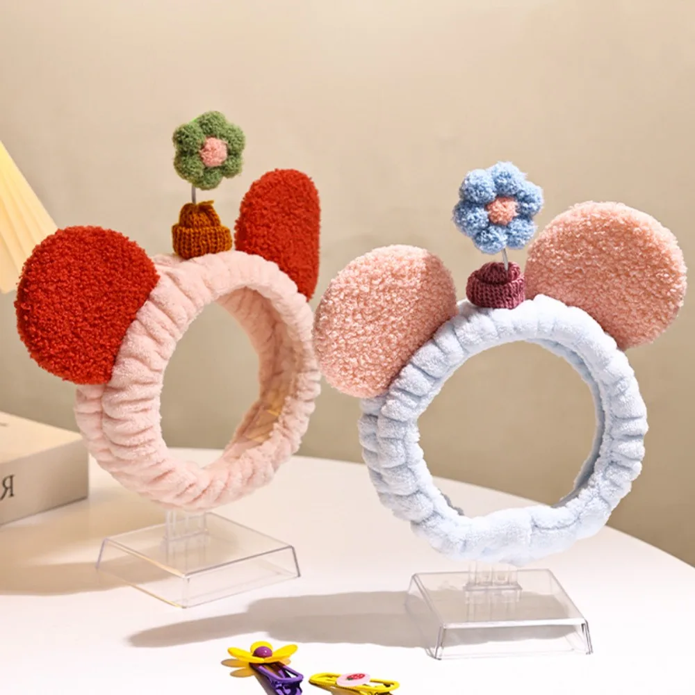 Fixing Tool Round Headband Display Stand Clear Gift Headwear Rack Jewelry Holder Removable Headgear Holder Hair Band