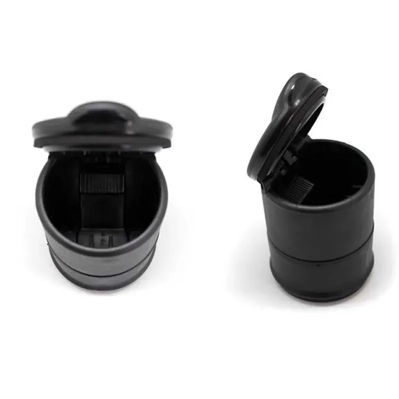 Flame Retardant Car Ashtray - Portable Ash Collector for Vehicles, Trucks & Home Use - Non-LED Interior Accessory