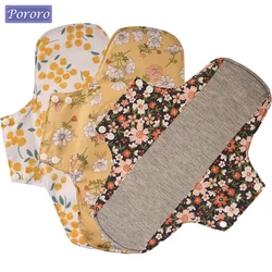 Almohadillas sanitarias de grafeno reutilizables para madres, inserto Menstrual impermeable, lavable, forro de bragas, juntas diarias, 22x28cm