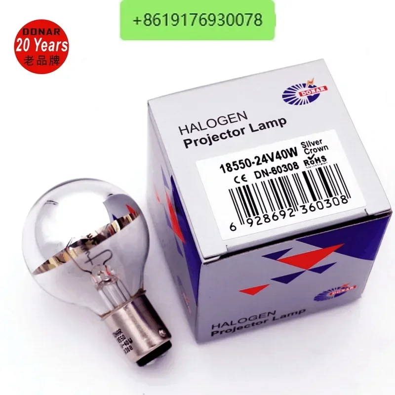 DN-60308 bayonet double contact BA15D incandescent lamp 24V40W single hole medical surgery shadowless bulb 18550