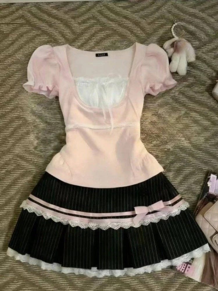Ensembles de jupes 2 pièces Y2 - Summer Alt Clothing avis et prix