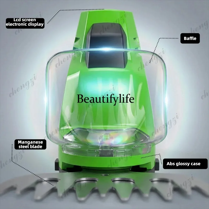 A81 Cordless Hedge Trimmer Electric Handheld Pruning Shears Lithium Battery Powered Garden Grass Cutter Tool view 5