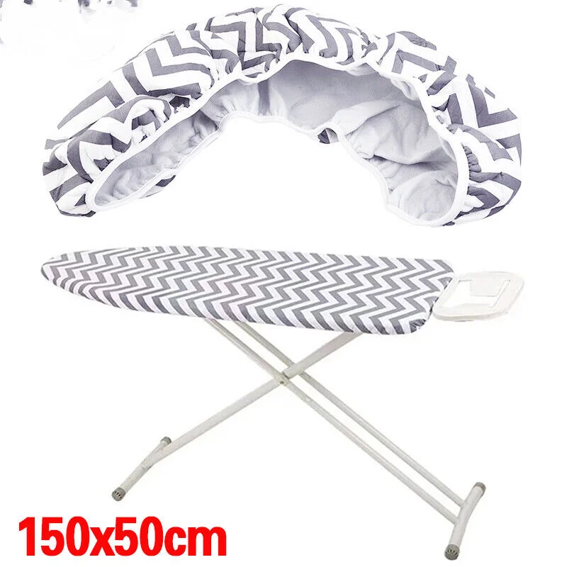 1pc 150x50cm Ironing Board Covers Scorch Resistant Iron Cover With Padding Heat Reflective Heavy Duty Pad Replacement