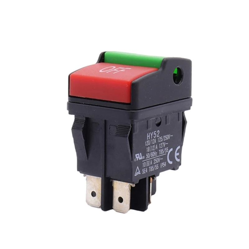 

Upgraded HY52 Button Waterproof & Dustproof Switches for 125/250V Equipment