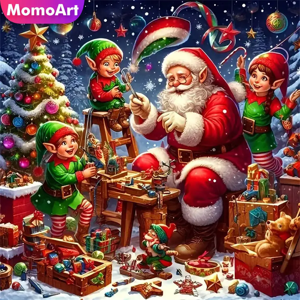 Momoart Bär Diamant Mosaik Tier voller Runde Diamant Malerei Mond Stickerei neue Ankunft handgemachte Hobby