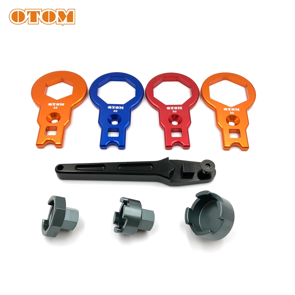 Motorfiets Accessoires Vork Cap Moersleutel En Mouw Voor KYB SHOWA WP Schokdemper Verwijdering Reparatie Tool 50/49/35mm Spanner