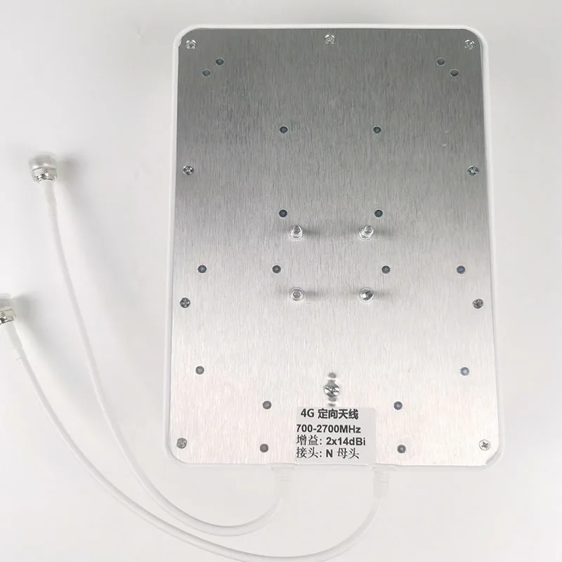 Full band 4g antenna 14dBi lte directional panel wall mount high gain mimo antenna 700-2700mhz dual polarizied long distance