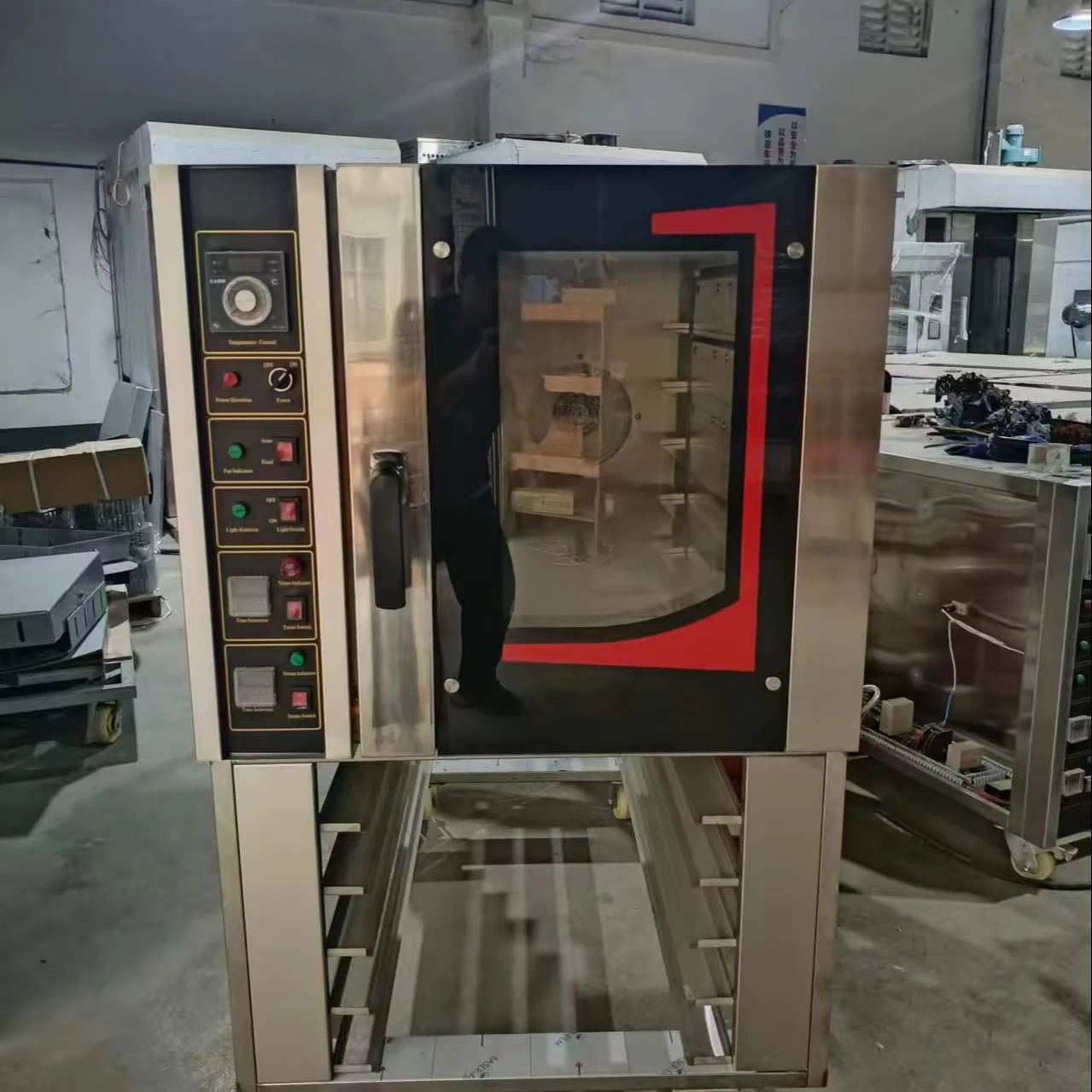 

Commercial Multifunctional Convection Oven Electric 380V 50Hz New Condition for Baking Flours Water Milk Wheat