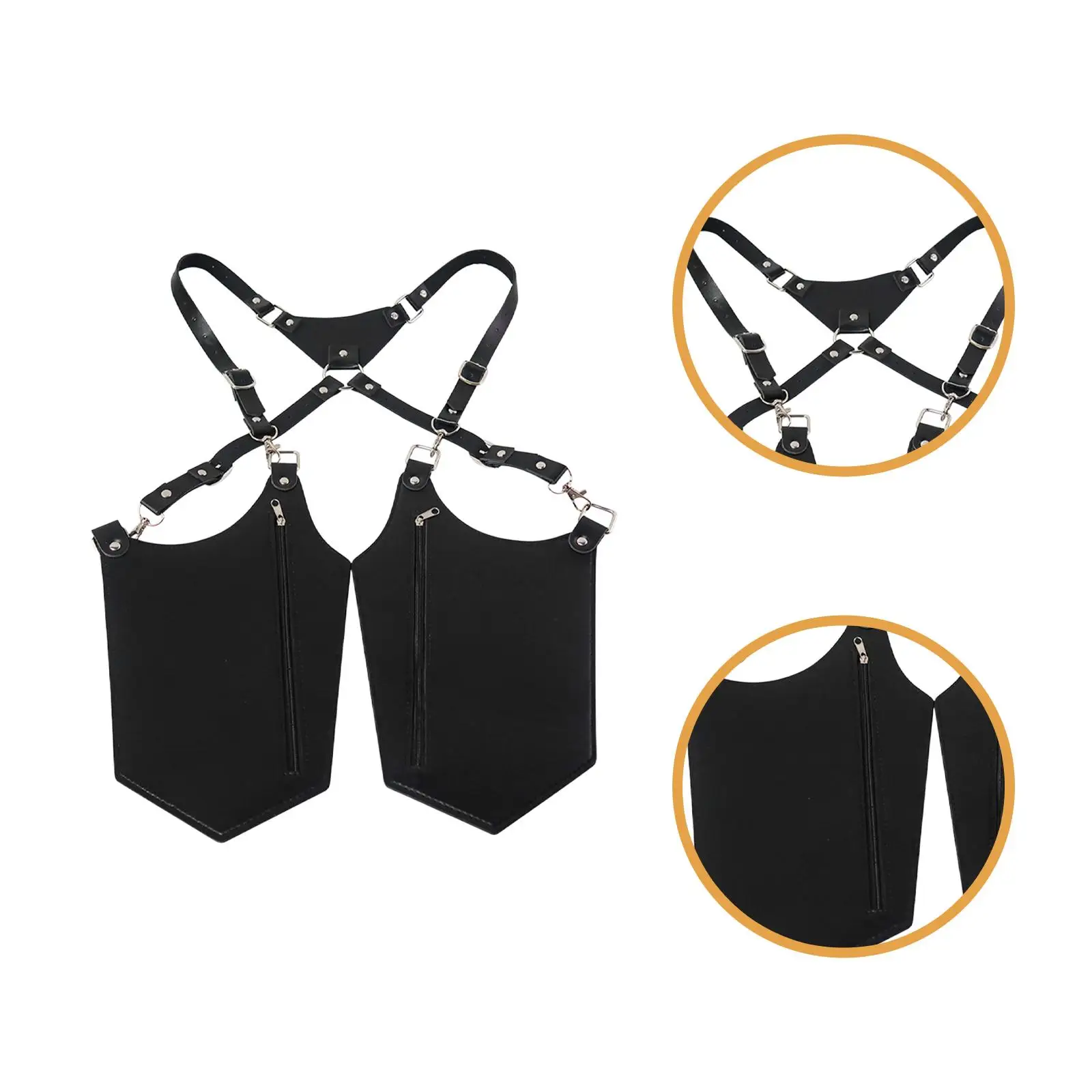 حقيبة كتف مخفية تحت الإبط للنساء والرجال، حقيبة عصرية مضادة للسرقة، حقيبة جيب مخفية للجري والحفلات والرياضات الخارجية