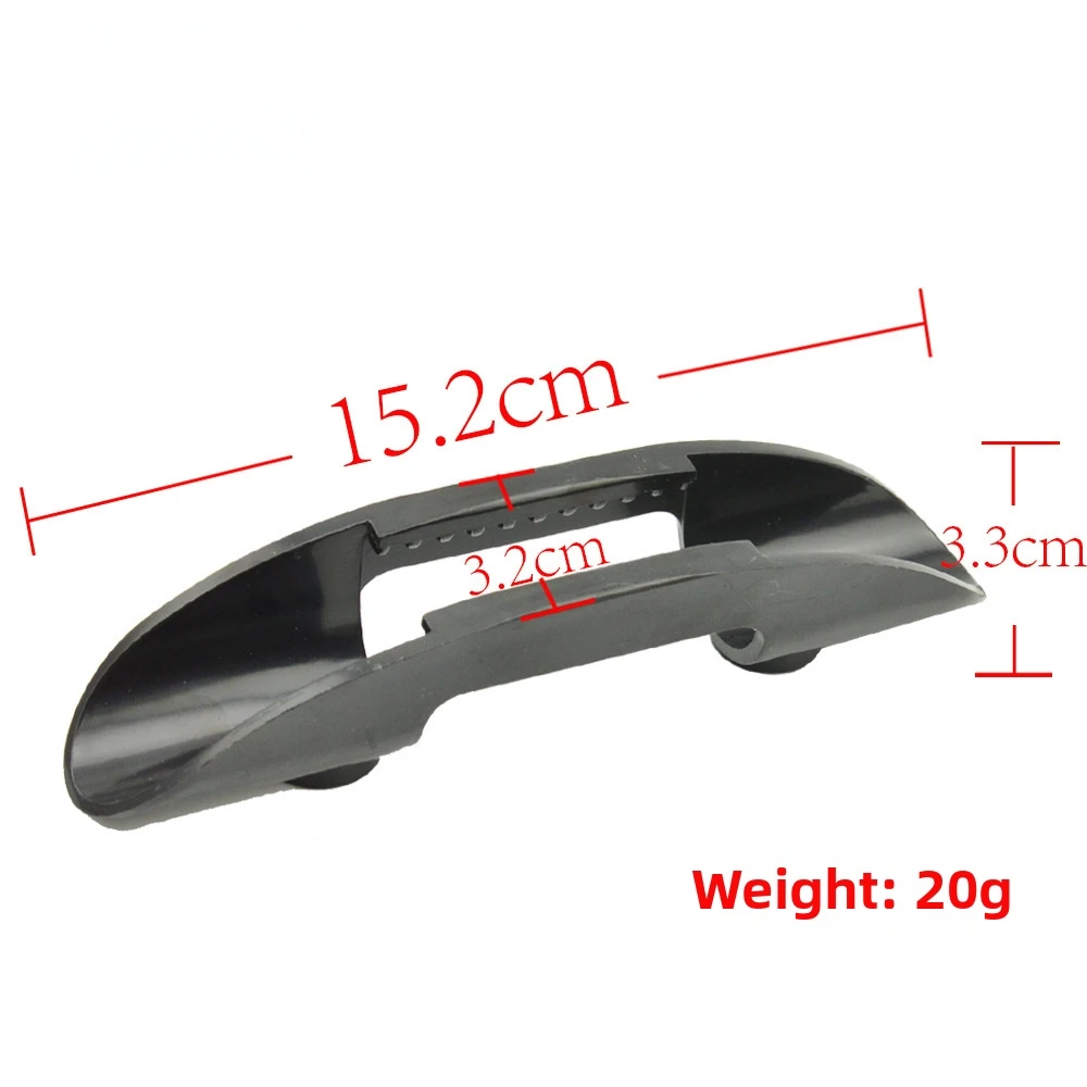 For kayak paddle frame holder clips mounted on deck with screws for For Canoe use resistant PP and metal construction