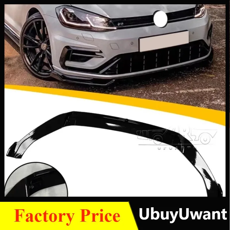 Body Kit Factory Produce ABS Carbon Fiber MAX Style Blowing Whole Set Front Bumper Splitter Lip For VW Golf 7 Mk7 VII