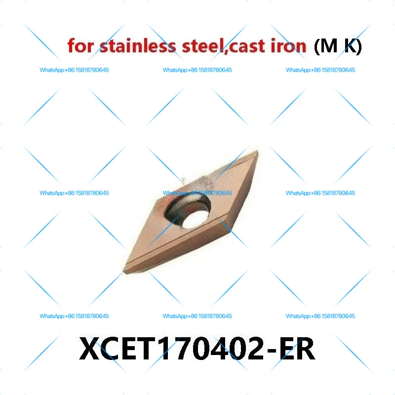 XCET170402-ER XCET310404ER 45 degrees Long-edged Chamfered Carbide Inserts 10pcs/box CNC XCET 170402 310404 XCET310404