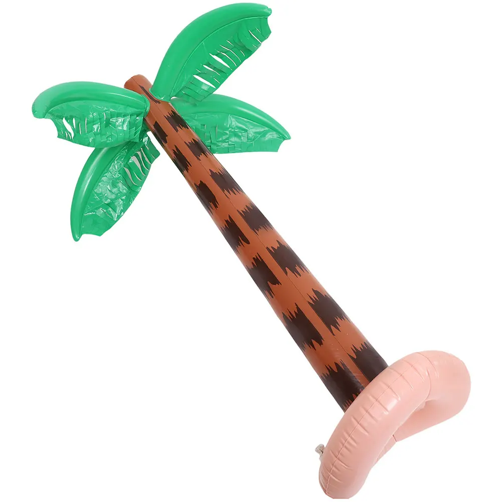 

Inflatable Coconut Tree Props Beach Pool Party Decorations Float Baby Artificial PVC Plastic Tree Toy