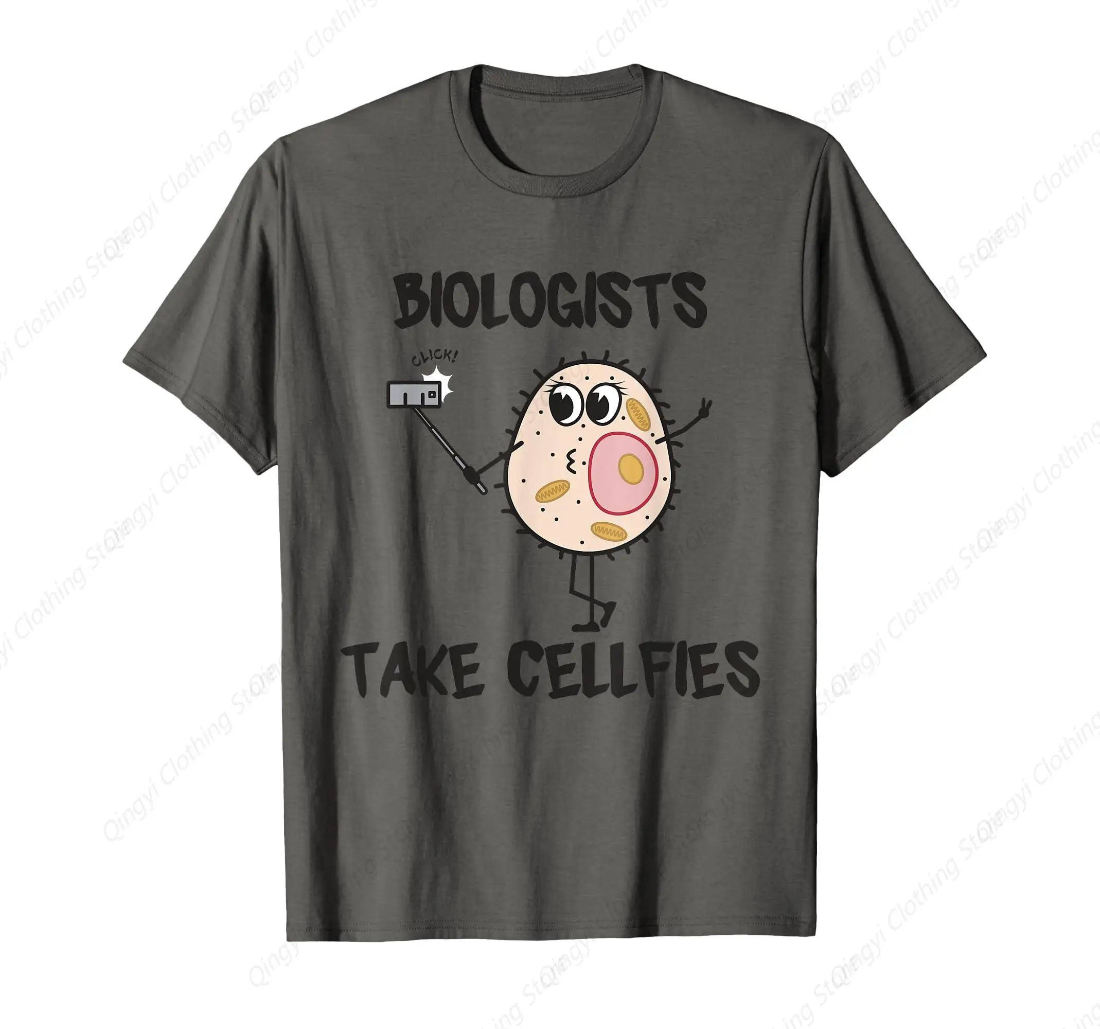 Biologists Take Cellfies T-Shirt - Funny Biology Jokes T-Shirt