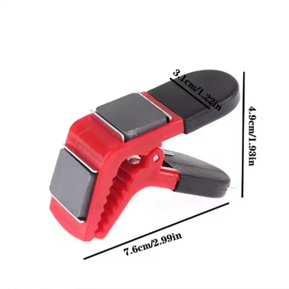 強力なマグネットペイントブラシホルダー多目的プラスチック磁気ペイントブラシクリップ頑丈な耐久性のあるユニバーサルグリッパーペイントツール