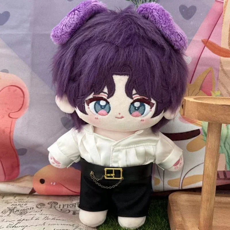 Anime Game Love and Deepspace Kawaii Cosplay Plush Doll Dress Up Clothing Fans Collection Model Plushies Toy Figures 20cm